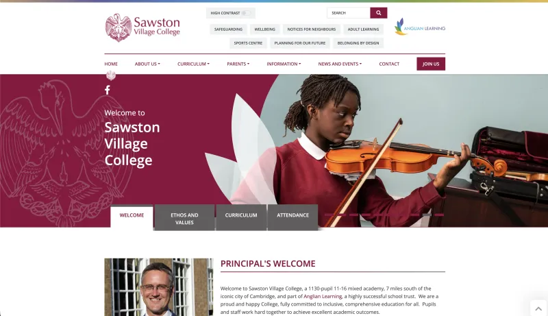 Anglian Learning Academy Websites